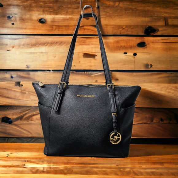 Michael Kors Jet Set Large Top Handle Bag - Picture 1 of 4